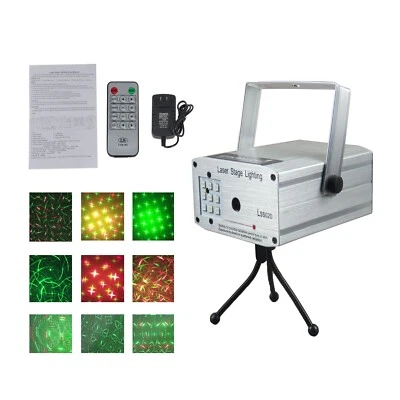 Laser Disco Lighting Projector  Сolored Bulb  Karaoke Club Stage Light for Party - Image 1 of 4