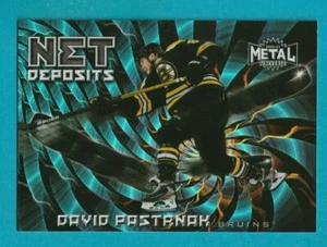 2020-21 Skybox Metal Universe DAVID PASTRNAK NET DEPOSITS INSERT #ND-17 BOSTON - Picture 1 of 1