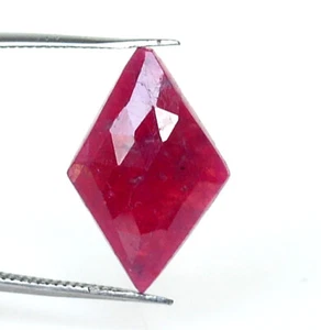 4.60 Cts Certified Natural Ruby Fancy Rose Cut 17x11.25 mm Faceted Loose Gems - Picture 1 of 7