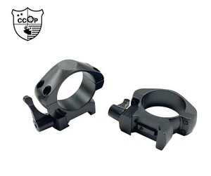 Scope Rings - Quick Detach Picatinny - 1"/25.4mm or 30 mm - Low, Med or High - Picture 1 of 17
