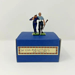 Little Legion Zulu War Z/129 Medical Orderly & Casualty - Picture 1 of 8