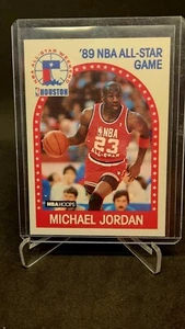 1989-90 Hoops Michael Jordan 89 NBA All Star Game Basketball Trading Card #21 - Picture 1 of 2