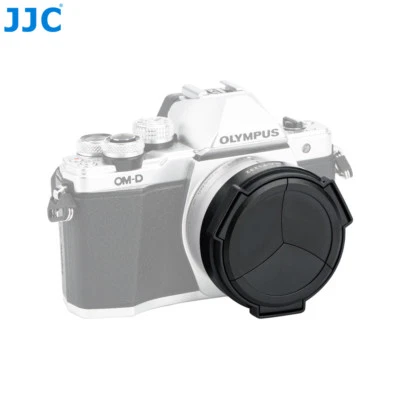JJC Auto Open Lens Cap for Panasonic Lumix G Vario HD 12-32mm Lens GX85 G7 GF10 - Image 1 of 4
