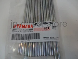Genuine Yamaha 2005-2021 TTR230 TT-R 230 Complete Front Wheel Spoke & Nipple OEM - Picture 1 of 5