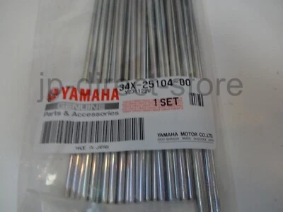 Radios y boquilla completos originales Yamaha 2005-2021 TTR230 TT-R 230 rueda delantera OEM Foto 1 de 4