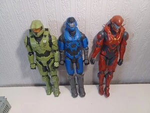Halo Action Figures Set Of 3 - Picture 1 of 9