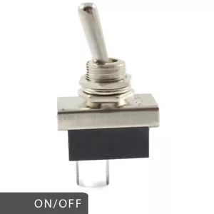 Heavy Duty On / Off Metal Toggle Lever Switch 25 AMP Rated 12v 24v - Picture 1 of 4