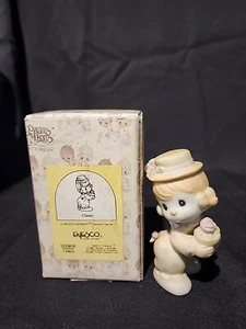 Precious Moments Figurine "Girl w/ Flower Pot"  12238/D Retired  Original Box - Picture 1 of 10