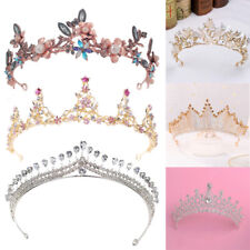 Queen Crown - Rhinestone Crystal Wedding Crowns and Tiaras Women Hair Jewelry