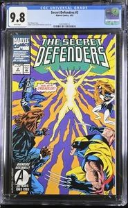 Secret Defenders #2 CGC 9.8 Wolverine, Spider-Woman, Dr. Strange, Darkhawk Nomad - Picture 1 of 2