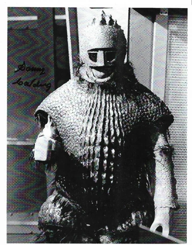 Sonny Caldinez DOCTOR WHO  Ice Warrior 10x8 Genuine Signed Autograph COA 30204 Cover