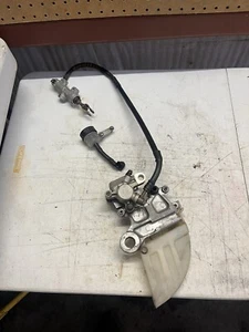 1998 Suzuki RM125 Rear Brake Assembly OEM Caliper Master cylinder Parts - Picture 1 of 19
