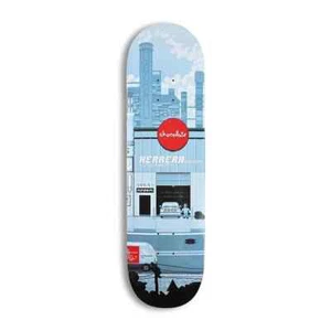 Chocolate Herrera Pixel City 8.5" Skateboard Deck - Picture 1 of 2