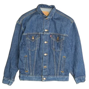 Chaqueta de camionero de colección Levi Strauss & Co talla grande 57508-0218 - Imagen 1 de 3