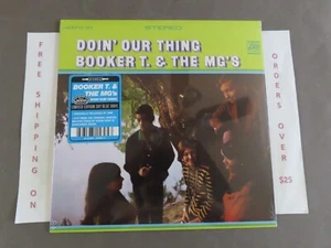 SEALED BOOKER T. & THE MG'S DOIN OUR THING BLUE COLORED VINYL RE LP JPR-101 - Imagen 1 de 3