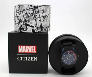 Reloj Citizen Hombre Eco-Drive Marvel Spider Man Calendario (AW1156-01W) 44mm - NUEVO - Imagen 1 de 3