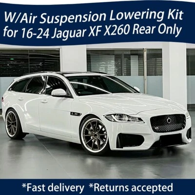 💥Para Jaguar XF XFR X260 Solo Trasero Suspensión Neumática Ajustable Kit Módulo Foto 1 de 3