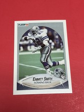 1990 Fleer Update Emmitt Smith Rookie # U-40 Cowboys RB HOF Set Break!