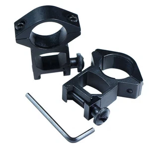 High Profile 1"/25.4mm Scope Ring for Picatinny Rail Laser Light Mounts - 2 PCS - Picture 1 of 5