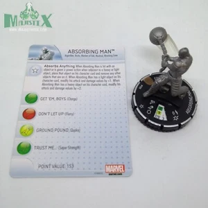 Heroclix Invincible Iron Man set Absorbing Man #103 Limited Edition fig w/card! - Imagen 1 de 1