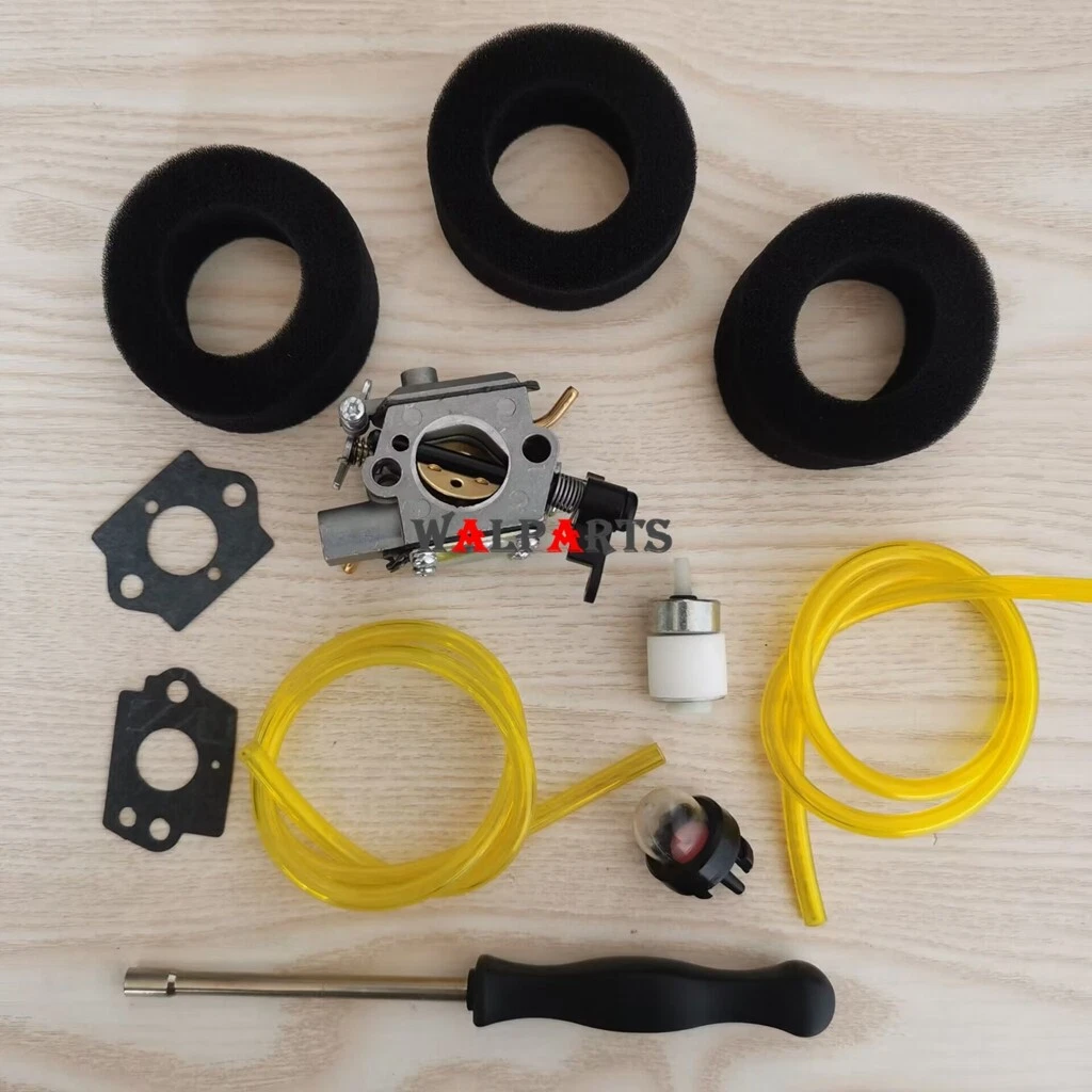 Carburetor Repair Kit For Walbro WT631 - Fits Poulan FX SST FL PL 25 String Trimmer & Weed Eaters