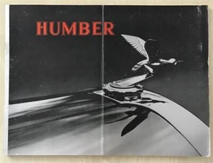 HUMBER Car Range Sales Brochure For 1935 #H31 1566 SNIPE 80 16/60 Pullman TWELVE - Picture 1 of 12