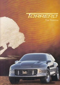 VEHMA TORRERO V8 535 HP PS Prototype Prospekt Brochure 1989 97 - Picture 1 of 2