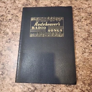 Libro de partituras espiral vintage de canciones de radio de Rodeheaver gospel religioso 1946 - Imagen 1 de 8