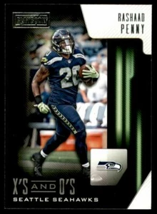 2018 Panini Playbook X's and O's RASHAAD PENNY #24 RC - Seattle Seahawks 🏈 - Picture 1 of 1