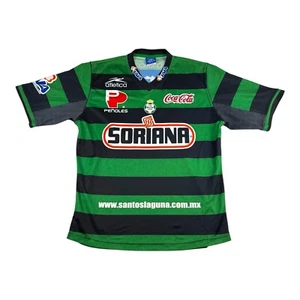 Vintage 2002-03 SANTOS LAGUNA MEXICO Away Jersey Kit Soccer Size XL ATLETICA #90 - Picture 1 of 7