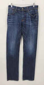 Pantalones de mezclilla Fidelity para hombre 30 Jimmy ajustados Altmont oscuros vintage lavados cinco bolsillos modernos - Imagen 1 de 12