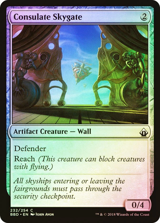 MTG FOIL Consulate Skygate  - Battlebond #232 - Image 1 of 1