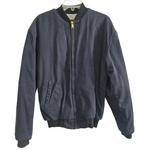 Vintage Bollwerk Mantel Schutz Feuerfest Excel FR Navy Blau Größe M  - Bild 1 von 7