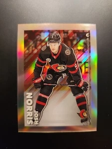 2022-23 Topps Chrome Sticker NHL #354 Josh Norris Refractor /99 Ottawa Senators - Bild 1 von 3