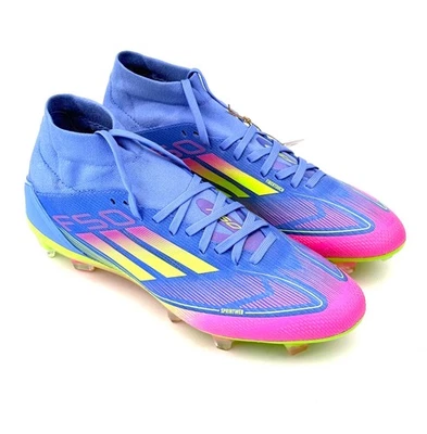 Adidas F50 PRO FG MID-CUT Women's Soccer Cleats Blue Fusion IH3863 - Image 1 of 4