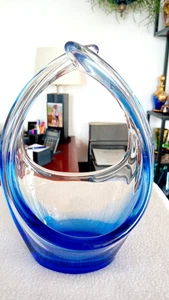 Schwere Glas Schale - BAYEL COFRAC - dekoratives Design - 22 x 15 cm - 1 kg - Bild 1 von 8