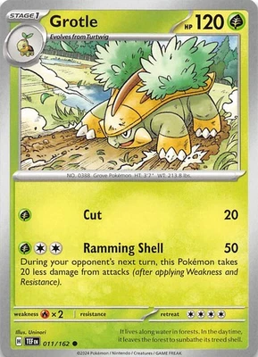 Grotle 011/162 SV05 Temporal Forces Pokemon 009081 - Image 1 of 2