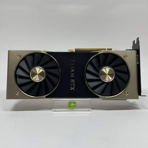 NVIDIA Titan RTX 24GB DDR6 Graphics Card 900-1G150-2500-000 AP GPU - Picture 1 of 8