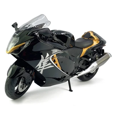 1/9 Scale 2023 Suzuki Hayabusa Motorcycle Model Diecast Toy Motorcycle Models - Image 1 of 4