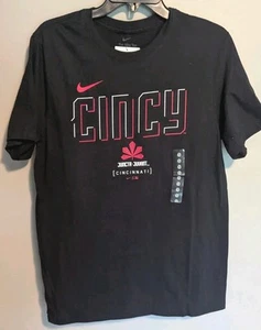 Nike Cincinnati Reds City Connect Shirt Men’s Size Small NWT Black Tee NWT - Picture 1 of 7