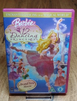 Barbie - In The 12 Dancing Princesses DVD Film Movie (2006) Children Kids Reg 2 - Image 1 of 4