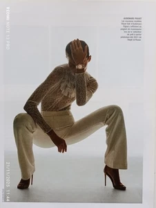 Women Fashion Handbag Shoes Long Leg Print Ad AUDEMARS PIGUET  . 186 - Picture 1 of 1