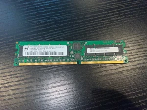 Micron MT18VDDF12872G-335D3 1GB PC-2700 DDR-333 SDRAM ECC Server Memory - Picture 1 of 2