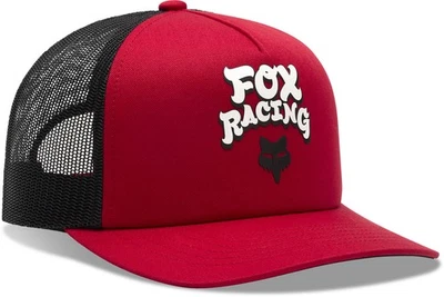 Chapéu Snapback Fox Racing Racewear Malha Caminhoneiro - Boné Masculino com Tampa - Imagem 1 de 3