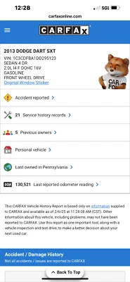 2013-2016 DODGE DART 2.0L ENGINE MOTOR **130K** FAST FREE SHIPPING! — 第 1/4 张图片