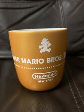 Nintendo Store New York NY Mug 35th Anniversary Super Mario Bros Cup FREE SHIP