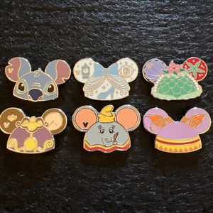 2024 NEW WDW Disney Mickey Ears Hidden Full Set of 6 With CHASER - Picture 1 of 15