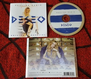 PAULINA RUBIO ** Deseo ** CD Spain Press SPECIAL LIMITED EDITION CD 2019 OOP - Bild 1 von 1