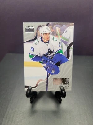 2022-23 UD SkyBox Metal Universe Premium Prospects Nils Aman #PP-44 RC- Canucks - Image 1 of 2