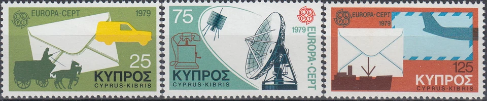 Chipre Europa CEPT Post & Telecom 1979 MNH-5,50 euros Foto 1 de 1